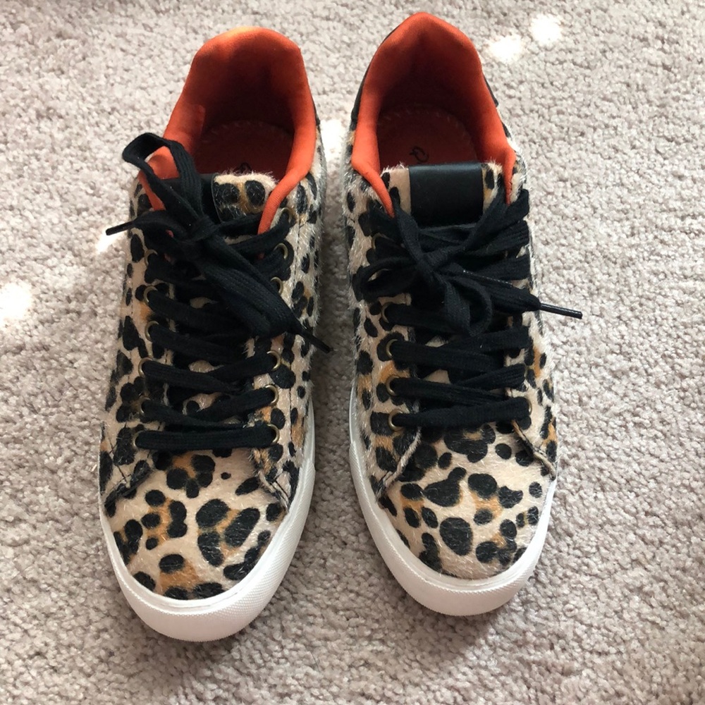 Leopard sneakers